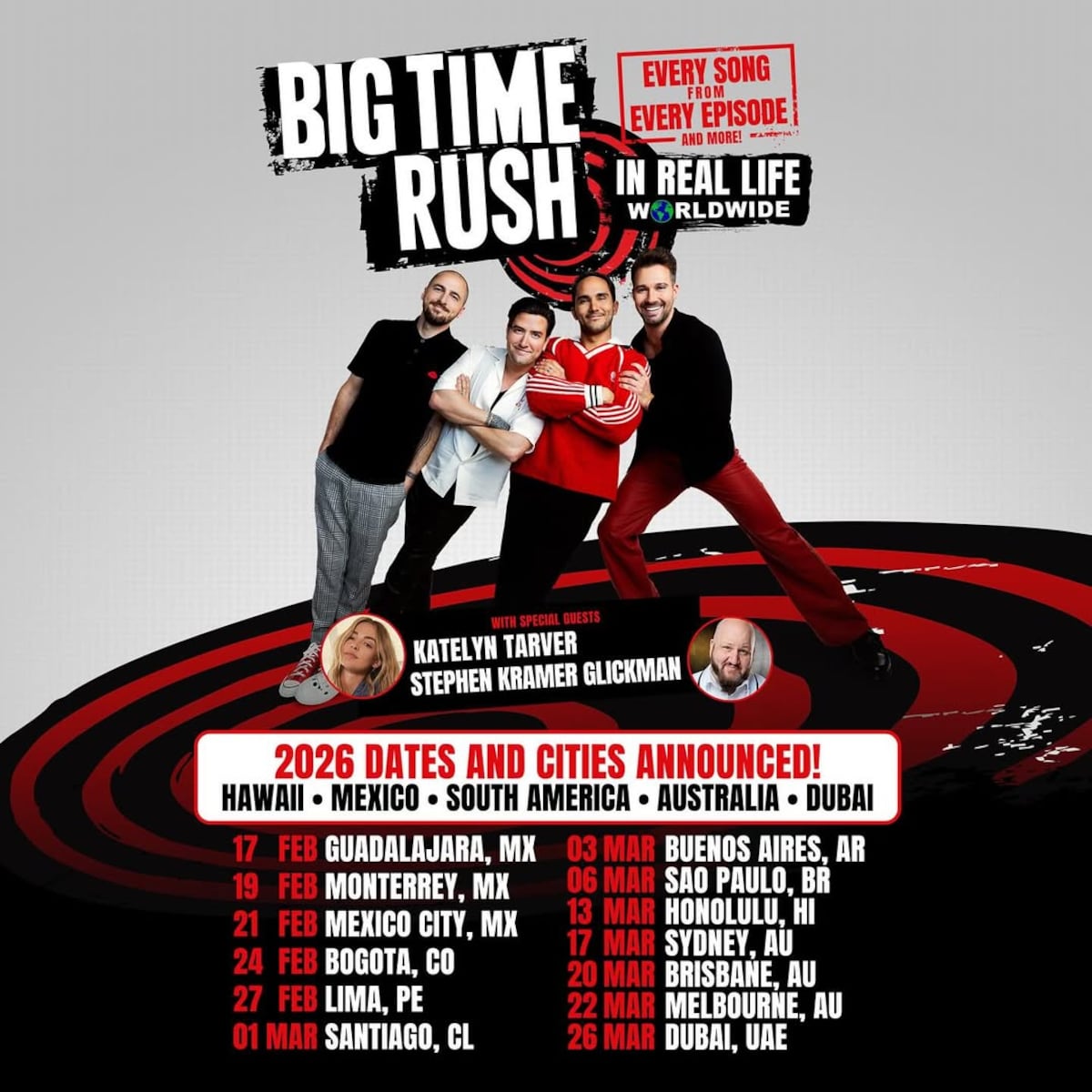 “La espera termina: Big Time Rush anuncia fechas de regreso a México, prevende ya y descubre todos los detalles sorprendentes para el 2026”
